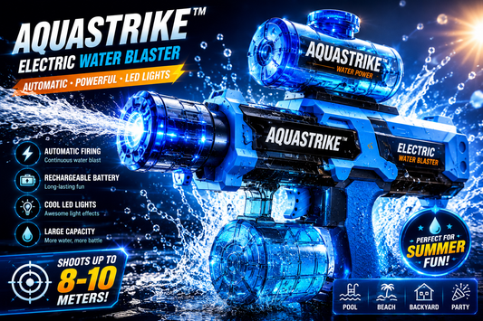 AquaStrike - Pistolet a Eau Electrique Rechargeable