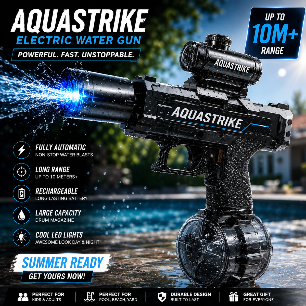 AquaStrike™ Water Gun